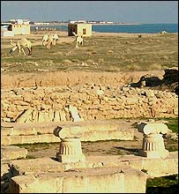 Ruínas em Failaka (foto: Ministério da Cultura da Grécia)