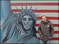 O repórter da BBC Paul Kenyon no Irã