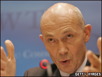 O diretor-geral da OMC, Pascal Lamy
