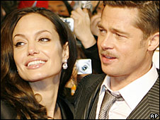 Ngôi sao Hollywood Angelina Jolie và Brad Pitt