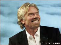 Richard Branson, milionário empreendedor britânico