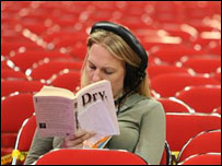 Một đại biểu đến dự Đại hội của Đảng Cộng hoà