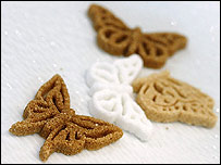 Uma amostra dos biscoitos glaciais que serão servidos (Foto: Divulgação)