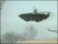 O "disco voador" fabricado nos Estados Unidos