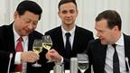 习近平和梅德韦杰夫