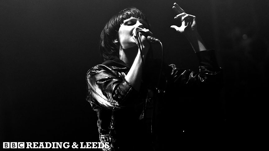 Crystal Castles perform at Reading and Leeds 2009