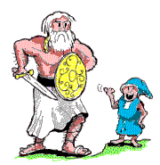 cartoon of Cuchulain