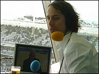 Johnny Borrell at Lord's