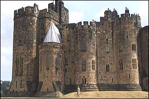A view of Alnwick Castle