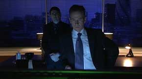 Sir Phillip Carter agus Rutherford ann an oifisean Corp International