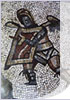 Detail from a mosaic