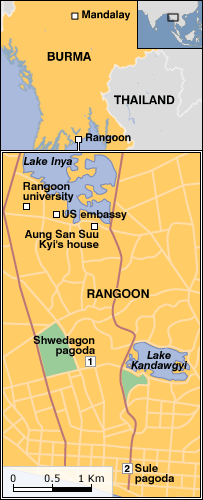 Bản đồ Rangoon