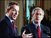 Blair e Bush