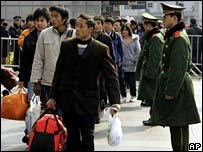 Một nhà ga ở Thượng Hải