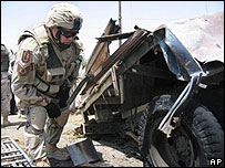 Soldado americano no Iraque