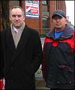 Roderick Bluh & Ken Oliver at Station Road