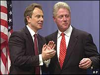 Milosevic quer questionar Bill Clinton e Tony Blair