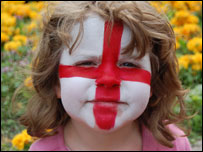 Child with facepaint