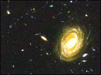 عکس کهکشان ها از هابل (عکس از: ناسا/اسا)