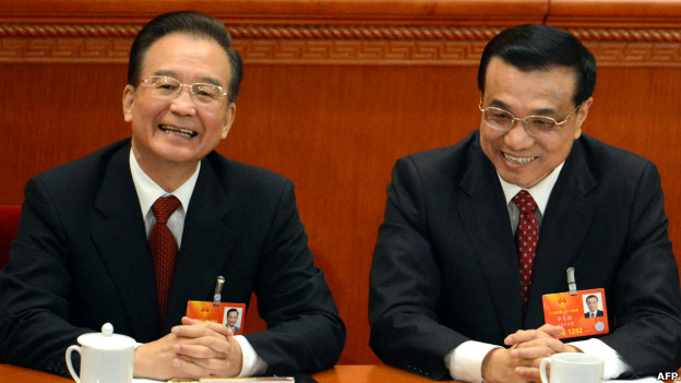 温家宝, 李克强(5/3/2013)