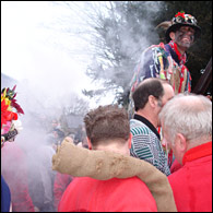 Haxey Hood in action