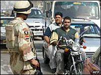 Bağdat'ta trafik görüntüsü