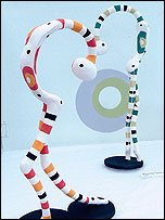 Rebekah Narewkshi sculptures