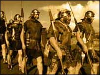 Roman soldiers