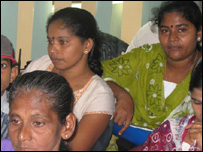 People attending the LLRC hearings in the north (file photo)
