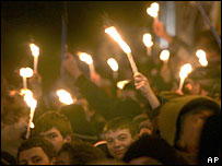 Акція протесту білоруської опозиції