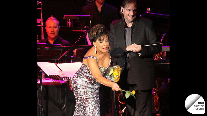 Dame Shirley Bassey at the Electric Proms 2009