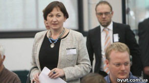 Валентина Теличенко і Сергій Власенко у Страсбургу