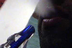 Rax head of to his local Sheesha bar...