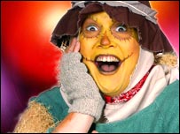 Paul 'Bubble' Ferguson as the Scarecrow