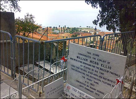 The grave of William Webb-Ellis