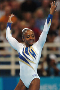 A ginasta Daiane dos Santos (foto ©Washington Alves/COB)