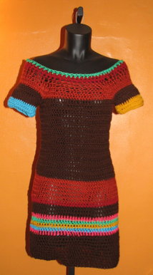 Crochet tunic