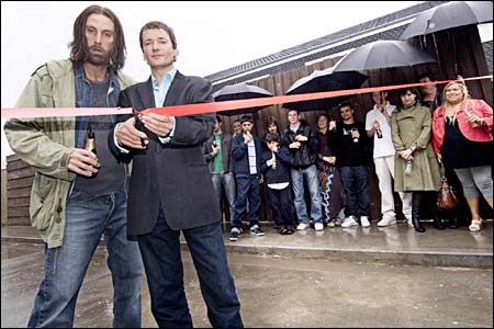 Shameless writer Paul Abbott open the new set