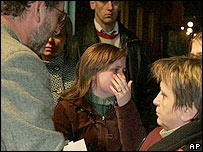 Familiares de vítimas e sobreviventes foram para a mina de carvão