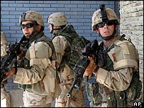 Americké jednotky v Iráku