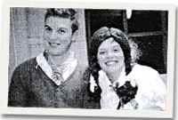 Llun o Trystan a Lowri