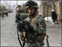 अफ़ग़ानिस्तान में अमरीकी सैनिक