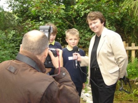 Frieda Morrison caught on camera