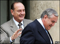 Chirac e Raffarin