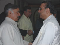  آصف زرداری اور شہباز شریف کی ملاقات