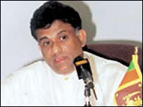 Minister Anura Bandaranaike