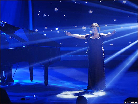 Susan Boyle alcanzó la fama en un "reality"
