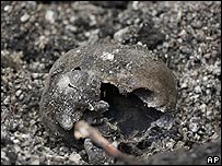 Lidské pozůstatky (ilustrační foto)