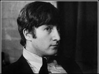 John Lennon, no começo da carreira com os Beatles