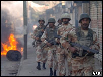 نیروهای امنیتی پاکستان